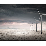   Trockenheit, Alternative Energie, Klimawandel