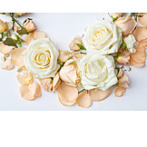   Wedding, Flower Arrangements, Pastel Tones