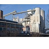  Industry, Factory Building, Cement Plant