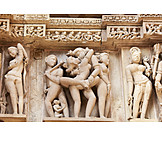  Sculpture, Sex, Kamasutra, Khajuraho Group Of Monuments