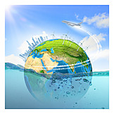   Energieerzeugung, Weltuntergang, Wasserverbrauch, ökologischer fußabdruck