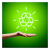   Recycling, Umweltbewusst, Recyclingsystem