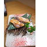   Fish Dish, Cod, Japanese Cuisine, Teppanyaki