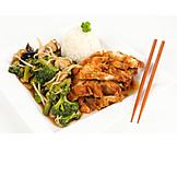   Asian Cuisine, Chicken, Crispy
