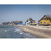   Strand, Ostsee, Ferienhaus, Heiligenhafen