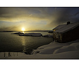   Sonnenaufgang, A, Norwegen, Lofoten