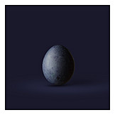   Easter egg, Dark blue