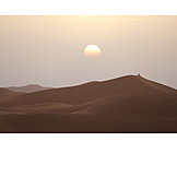   Sonnenuntergang, Wüste