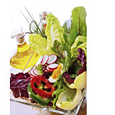   Healthy Diet, Mixed Salad, Crudite