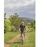   Cyclists, Mountain Biking, Bicycling Promotion
