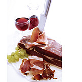   Red Wine, Parma Ham, Picnic, Ham Slice