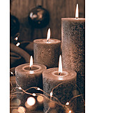   Weihnachten, Kerzenschein, 4. Advent