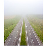   Highway, Fog
