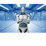   Robot, Artificial Intelligence, Humanoid