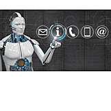   Kommunikation, Roboter, Künstliche Intelligenz, Chatbots