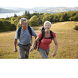   Active Seniors, Hike, Older Couple