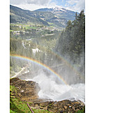   Regenbogen, Krimmler Wasserfälle