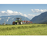   Agriculture, Tractor, Hay