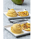   Fruity, Dessert, Mango Ice Cream