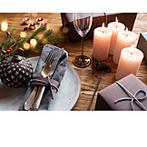   Festive, Banquet, Christmas