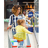   Shopping, Together, Supermarket