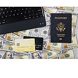   Finance, Passport, Usa, Online Banking