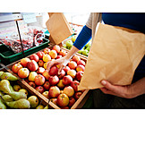   Shopping, Fruit, Paper Bag