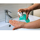   Hands, Washing, Disinfect
