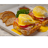   Frühstück, Amerikanische Küche, Eier Benedict