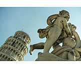   Angel, Sculpture, Leaning Tower Of Pisa