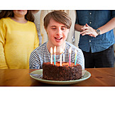   Birthday, Disability, Birthday Cake, Trisomy 21
