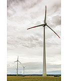   Pinwheel, Wind, Wind Turbine