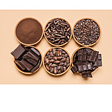   Chocolate, Cocoa Powder, Dark Chocolate, Cocoa Bean, Cocoa Nibs