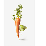   Gemüse, Karotte, Rosenkohl, Immunsystem, Stärken