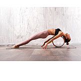   Yoga, Hilfsmittel, Rückbeuge, Flexibilität