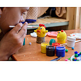   Easter, Chicks, Painting, Creative