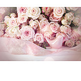   Wedding, Romantic, Rose Bouquet