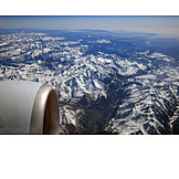   Aerial View, European Alps, Mountain Top