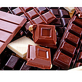   Schokolade, Zartbitter, Vollmilchschokolade, Weiße Schokolade, Bitterschokolade