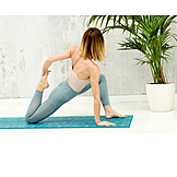   Yoga, Gymnastics, Stretching