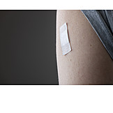   Adhesive Bandage, Vaccination, Upper Arm