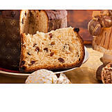   Cake, Candied Fruit, Panettone
