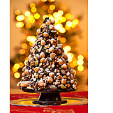   Nuts, Chocolate, Christmas Tree