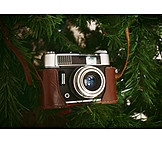   Retro, Weihnachtsgeschenk, Fotokamera