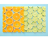   Orange, Lemon