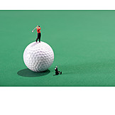   Golfball, Abschlag, Golfsport