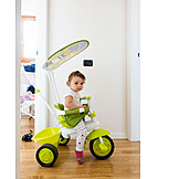   Toddler, Home, Tricycle