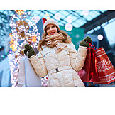   Weihnachten, Winterkleidung, Weihnachtseinkauf