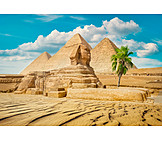   Pyramiden, Sphinx, Große sphinx von gizeh
