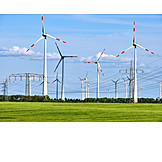   Power Supply, Pinwheel, Wind